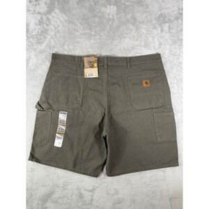 Carhartt Shorts Mens 44 Green B25 Carpenter Original‎ Fit MOS NWT